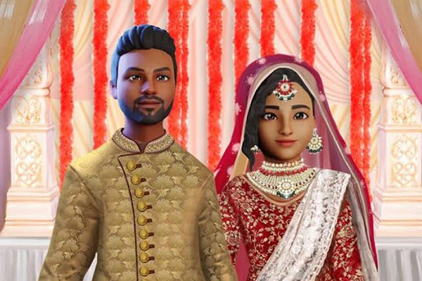 couplebecomefirsttohostmetaversemarriagereceptionintamilnadu