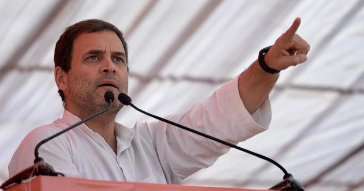 Congress Party’s Manifesto Has Disturbed PM Narendra Modi: Rahul Gandhi