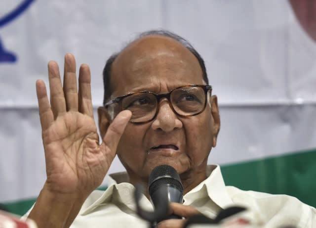 whyisntgovernorcallingthesinglelargestpartytoformgovtaskssharadpawar