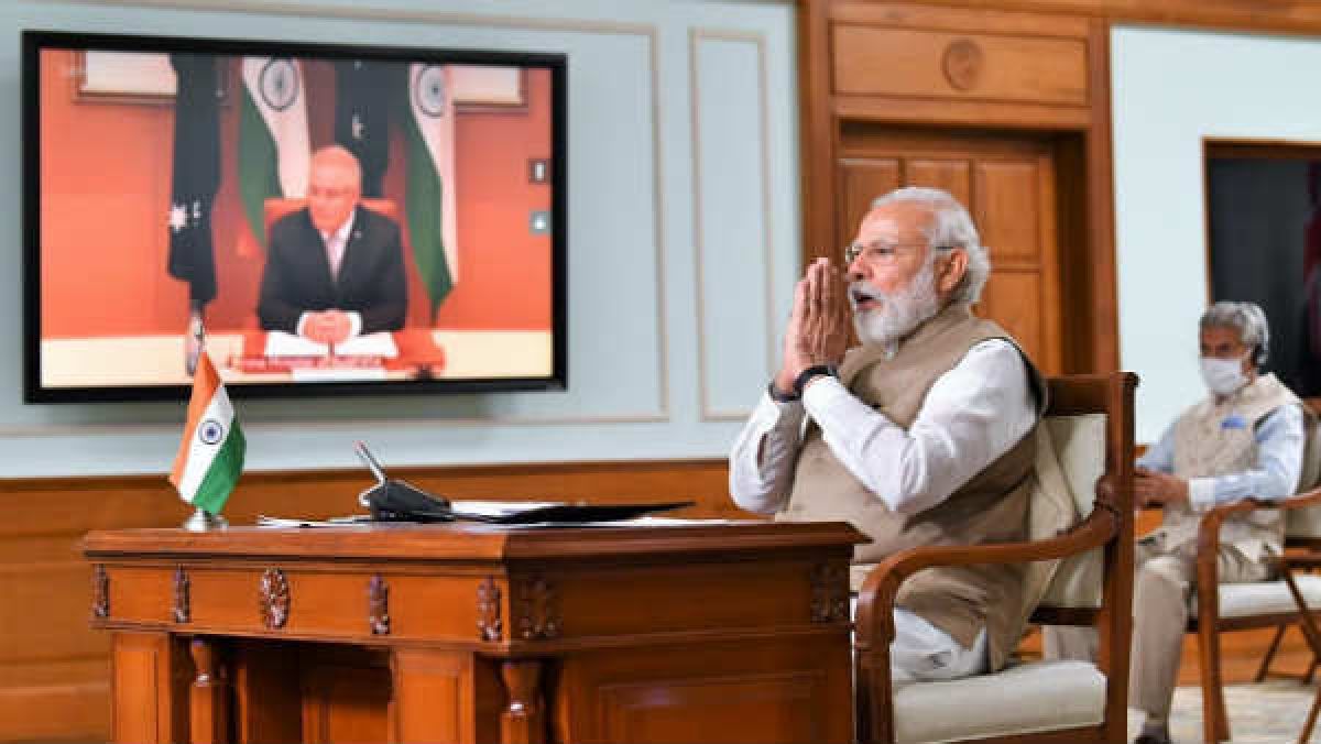 pmmodiholdssecondindiaaustraliavirtualsummit