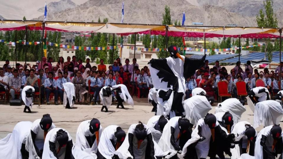 Ladakh Hosts India’s First Black?Necked Crane Festival