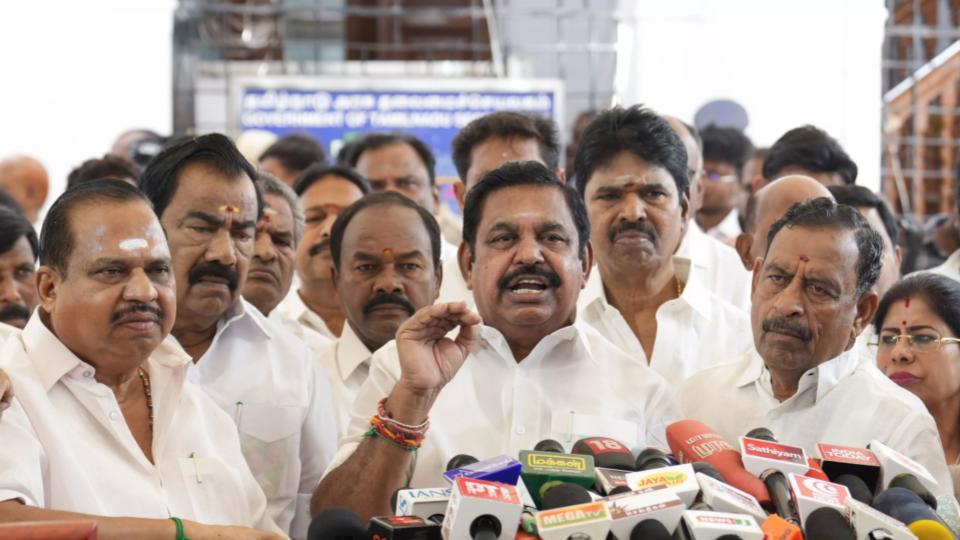 AIADMK Walks Out of TN Assembly Over Denial to Speak