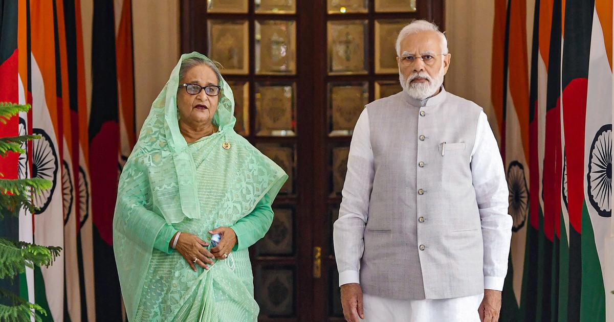 pmnarendramodiandsheikhhasinatojointlyinaugurateindiabangladeshfriendshippipeline