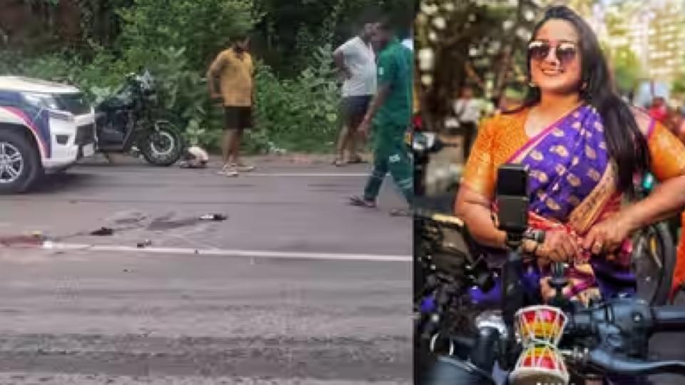 Woman Dies After Motorcycle Hit By Heavy Vehicle In Chhattisgarh