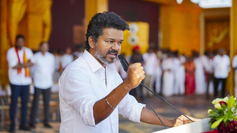 Vijay led TVK rallies in Namakkal and Karur, 2026 Assembly polls