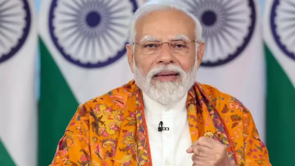 PM Narendra Modi greets CISF personnel on Raising Day