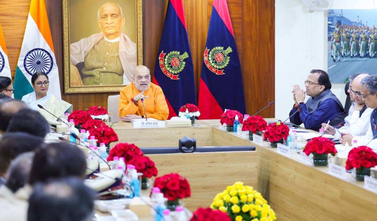 Amit Shah chairs high-level security meeting ahead of INDIA Bloc protest on November 1