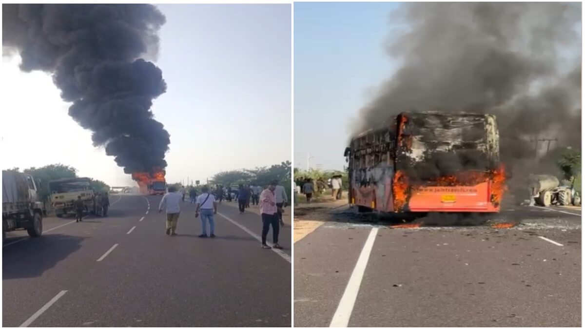 20 killed, several others injured in Jaisalmer bus fire, PM Modi mourns deaths, announces Rs 2 lakh aid