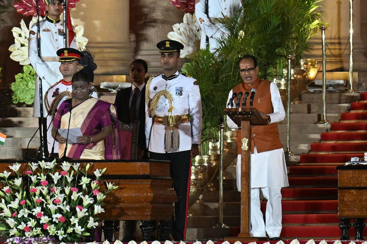 shivrajmakesdebutincentralministry