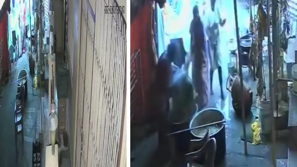 Video of Woman Dies After Falling Into Boiling Sambar in Vijayawada
