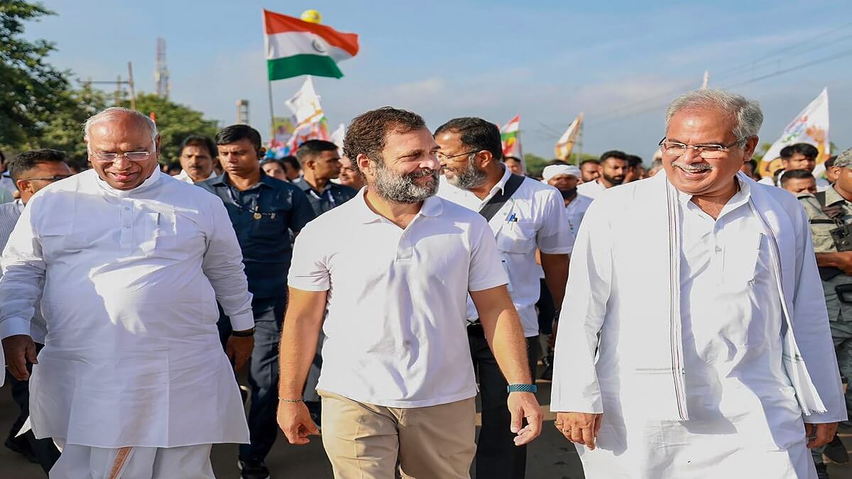 bharatjodoyatra:congresswillgivenonbjpgovtunderrahulgandhisleadershipsaysmallikarjunkharge