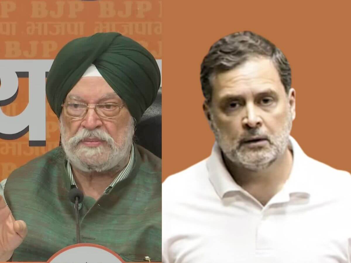 Hardeep Singh Puri slams Rahul Gandhi over Epstein file claims