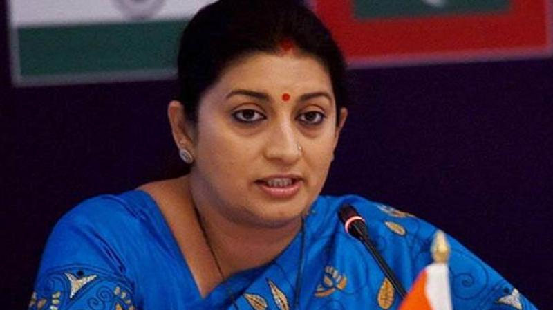thisloksabhaelectionpeoplestoodagainsttukdetukdegang:smritiirani