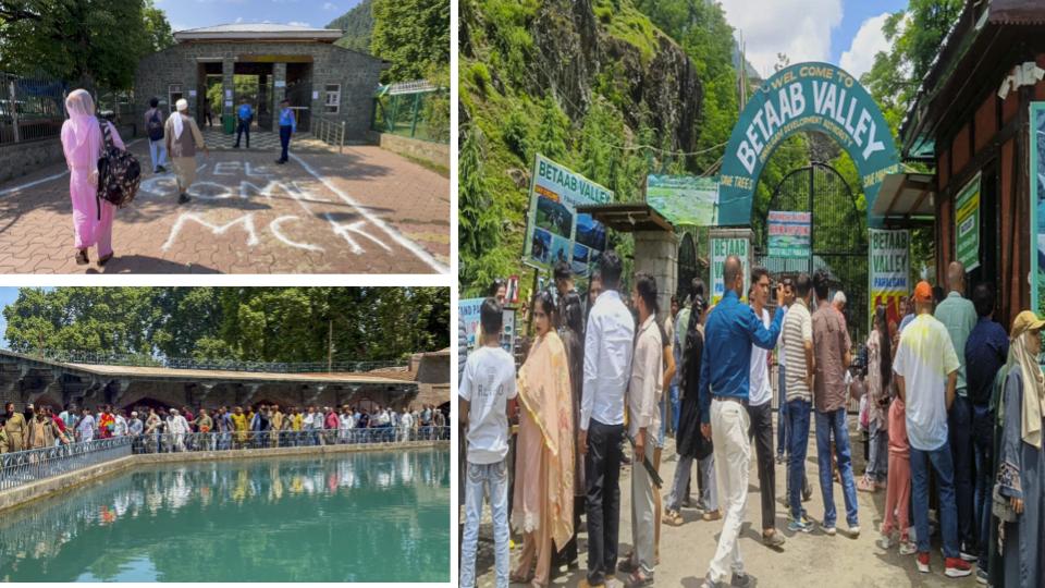 Parks at tourist destinations in Jammu and Kshmir reopened
