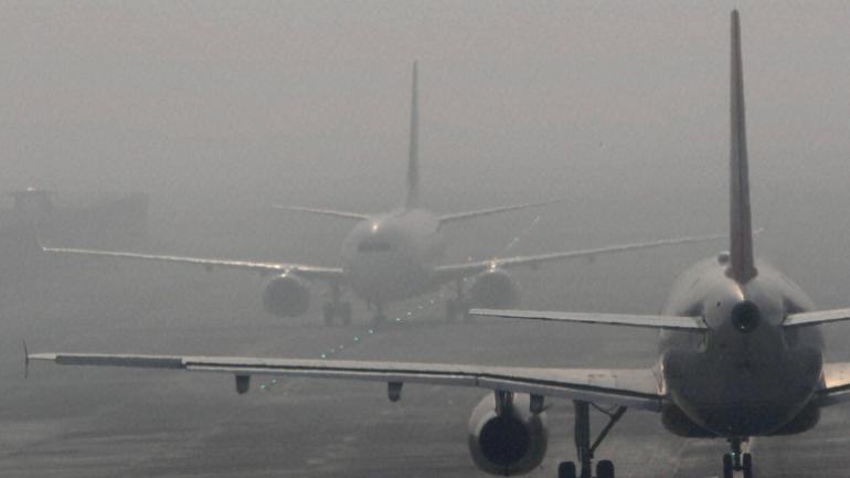 tenflightsdivertedfromdelhiairportduetofog