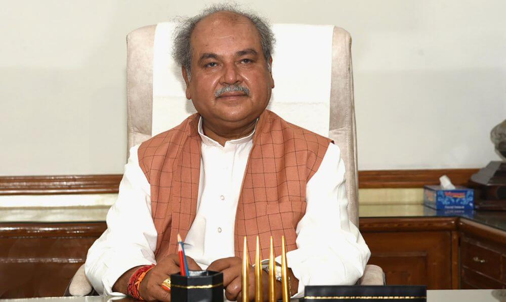 narendrasinghtomarsaysfarmersshouldbecautiousofprotestbeinghijackedbyantinationalelements