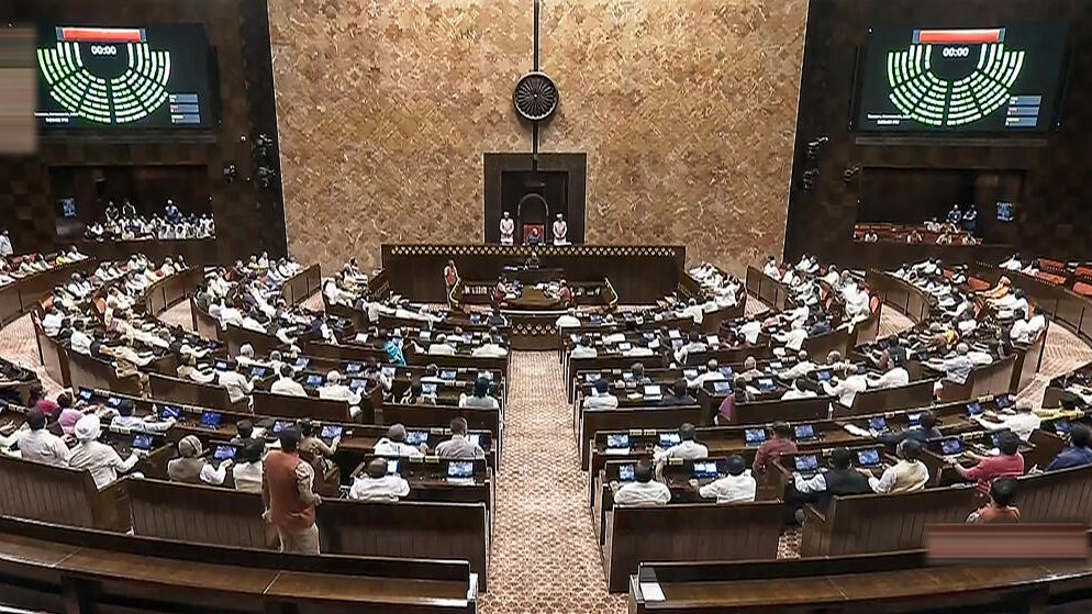 Rajya Sabha adjourned till 2 PM amid Opposition uproar on Bihar electoral rolls revision issue