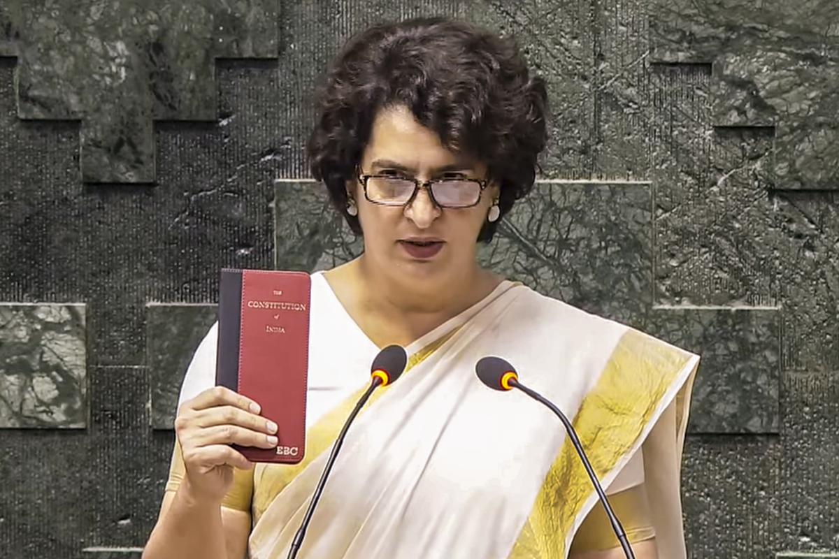 priyankagandhitakesoathasmemberofparliament