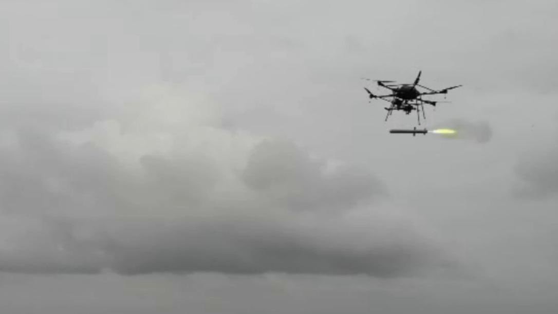 DRDO successfully test fires drone launched precision guided missile in Andhra Pradesh