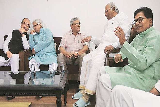 oppositionpartiestomeettodaytoevolvestrategyforvicepresidentialelection