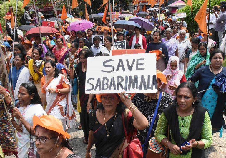 highdramaatsabrimalaaswomanblockedbyprotesters