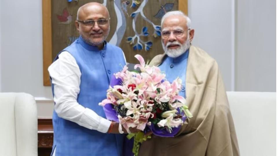 PM Modi appealed for support for CP Radhakrishnan as Vice President