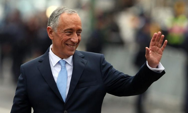 presidentofportugalmarcelorebelodesousatoarriveinnewdelhitoday