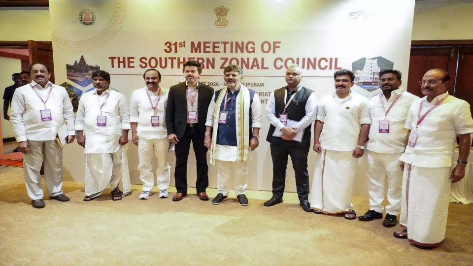 Shivakumar Flags Delimitation at Southern CMs