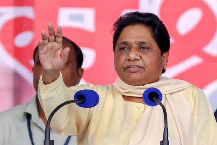 bjpweakenedconstitutionbutprotestsshouldnotbeviolent:mayawati