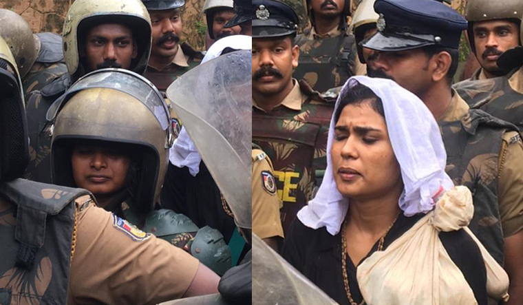 twowomenreturnaftersabarimalaheadpriestthreatenstoshutshrine