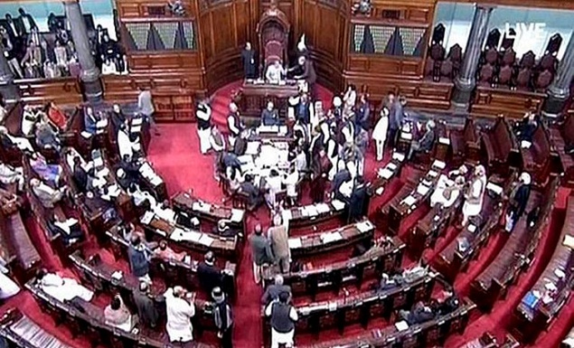 rajyasabhaadjournedfor30minutes