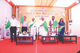 bharatgauravtouristtrainflaggedofftomarkbirthanniversaryofdrbrambedkar