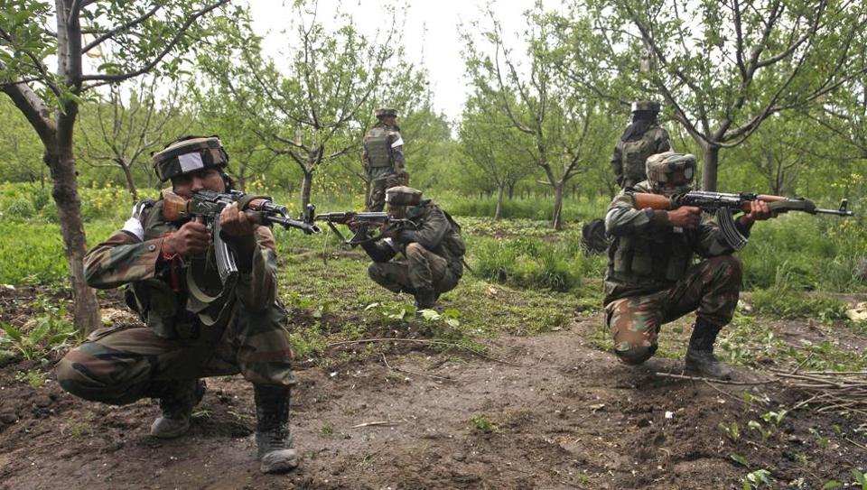 3letmilitantskilledinencounterinsouthkashmir