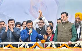 aamaadmipartyreturnstopowerfor3rdconsecutivetermindelhi