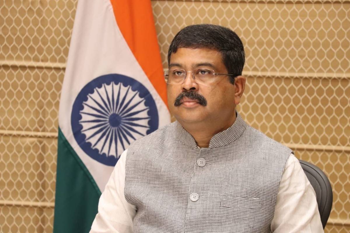 Education Minister Dharmendra Pradhan leaves on a three day visit to Singapore