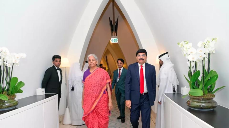Sitharaman Holds Bilateral Talks With Saudi, Switzerland, Jordan, Nepal