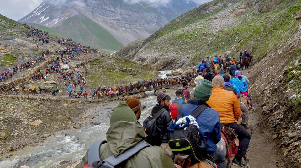 11thbatchof4956pilgrimsleavesforamarnathyatra