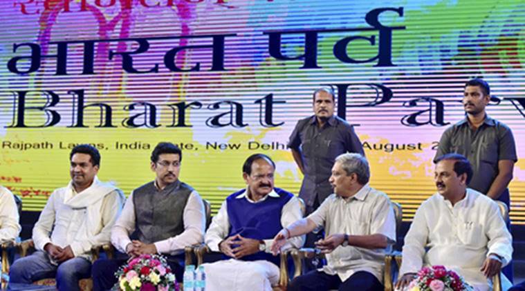 venkaiahnaiduinauguratedbharatparvasapartoftheindependenceday