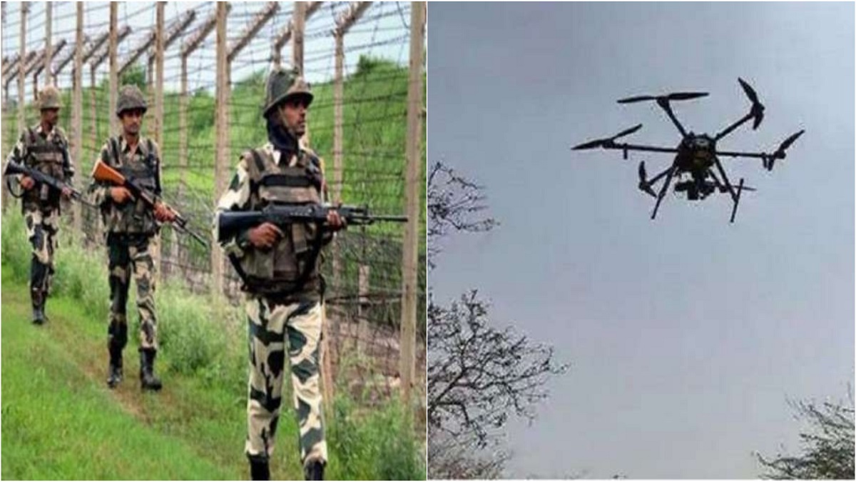BSF shoots drone along Punjab border; falls in Pak territory