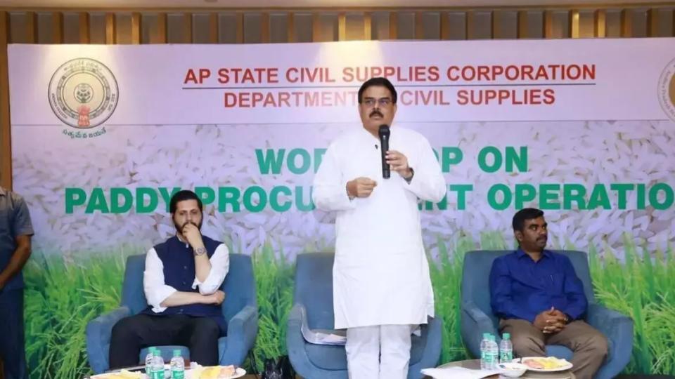 Farmers can now book paddy procurement slots using WhatsApp in AP