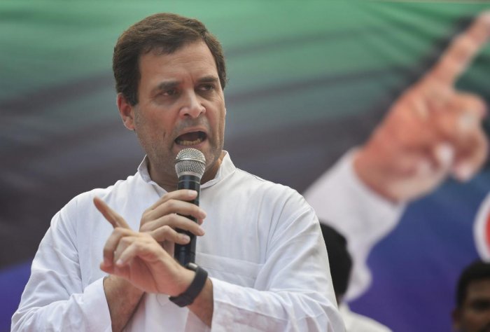 criminalinvestigationwillbelaunchedinrafalescamifcongcomestopowerin2019:rahulgandhi