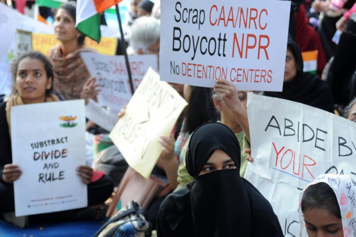 womenprotestagainstcaanrcnprinbengaluru