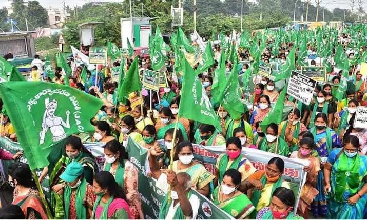 amaravatifarmersend1631dayprotestagainstthreecapitals