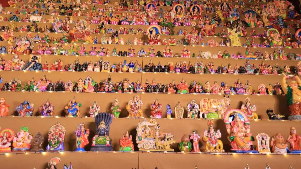 SPR City Tries To Build World’s Tallest Golu in Chennai
