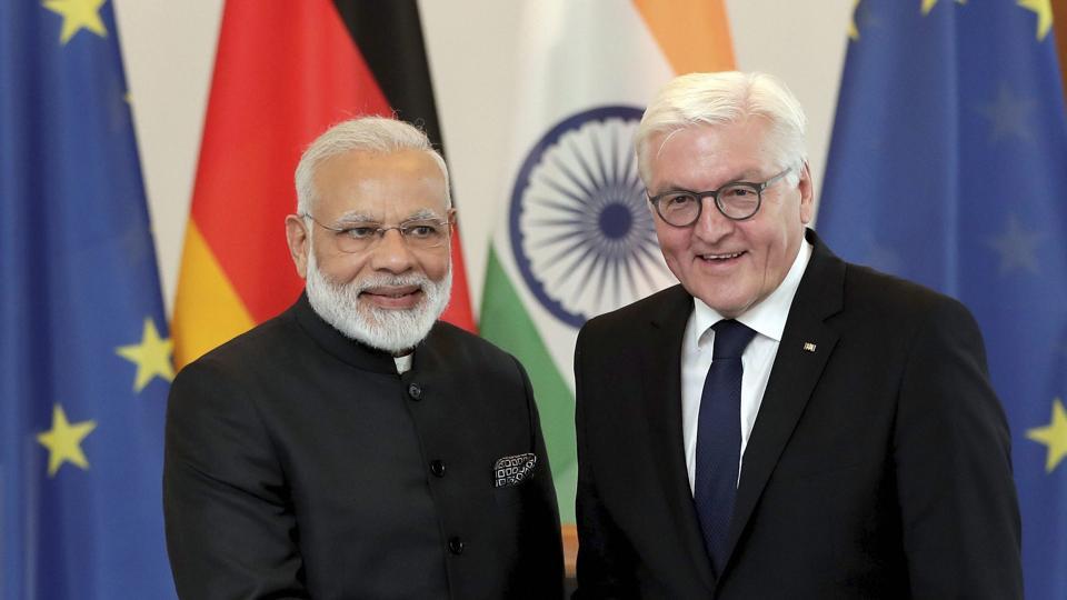 germanpresidentfrankwaltersteinmeiertoholdbilteralmeetingwithpmmoditoday