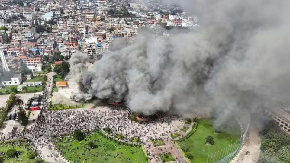 Nepal Parliament breached, building set on fire by Gen Z protesters 