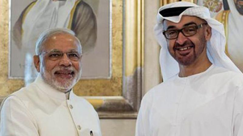 pmmodispeakstoabudhabicrownprince