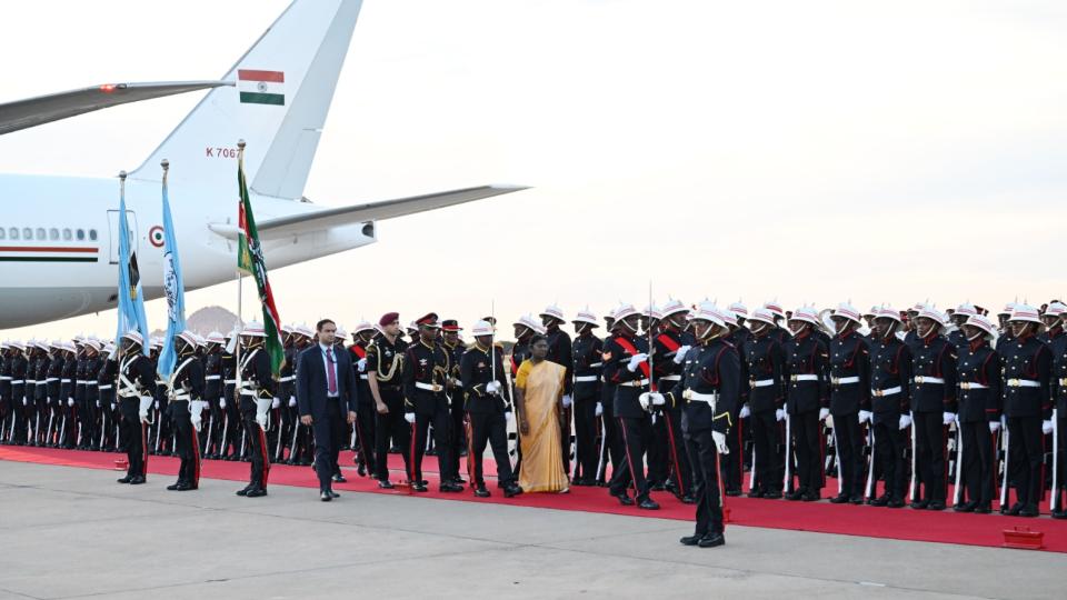 President Murmu Holds Talks With Botswana President