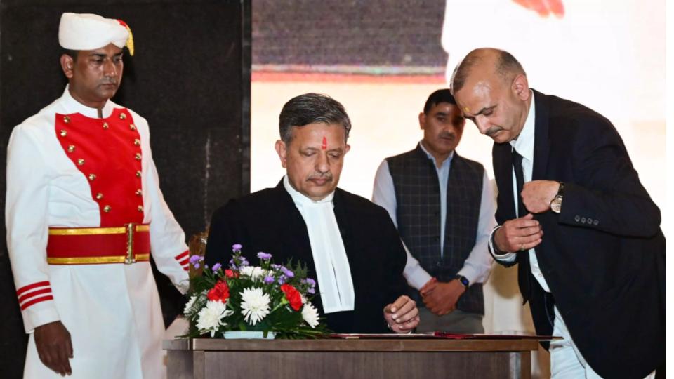 Justice Bhati Assumes Charge as Chief Justice of Jammu and Kashmir