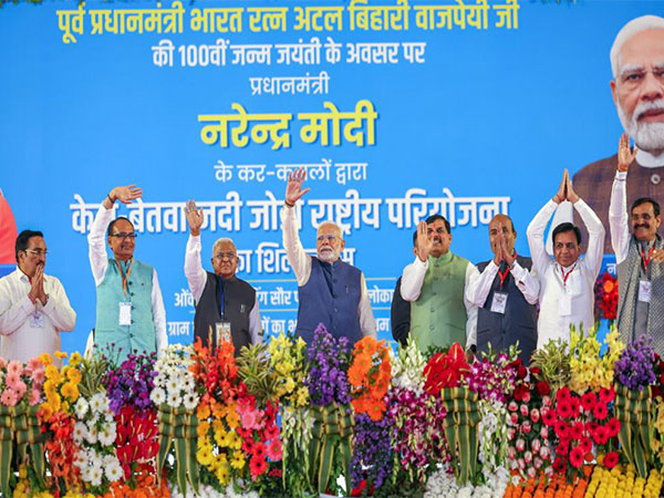 pmmodilaysfoundationforindia’s1stkenbetwariverlinkingprojectinmadhyapradesh